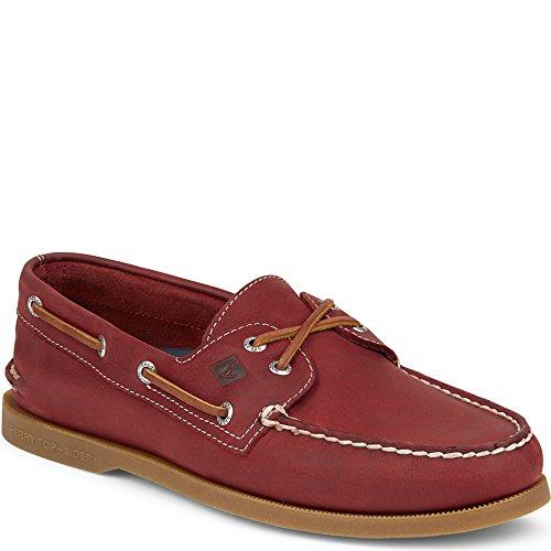 Sperry Top-Sider Men's Authentic Original 2-Eye Boat Shoes, Genuine All Leather and Non-Marking Rubber Outsole